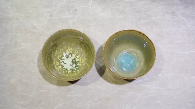 A hare’s-fur glazed tea bowl