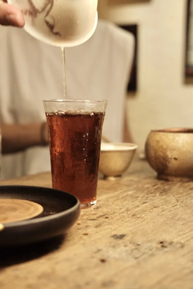 Yingzhuan · Aged Yellow-Leaf Ripe Pu’er